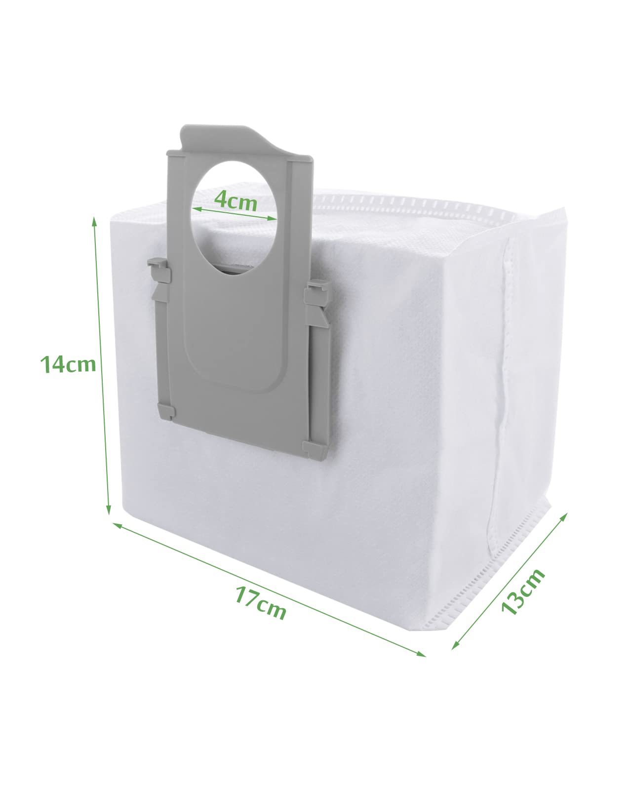 Bolsas De Repuesto Para Estación De Vaciado De Robot Aspirador Roborock - 6 Unidades, Capacidad 3L, Compatibles Con S7 MaxV Ultra, Q7+, T8, Q5+