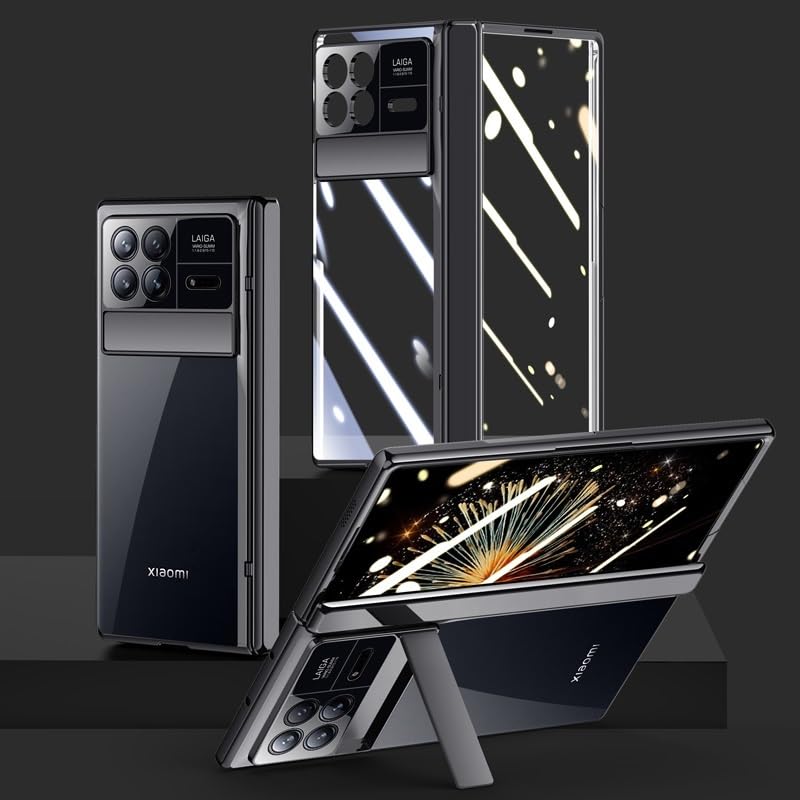 Coque Xiaomi Mix Fold 3 transparente à charnière pour un style quotidien élégant