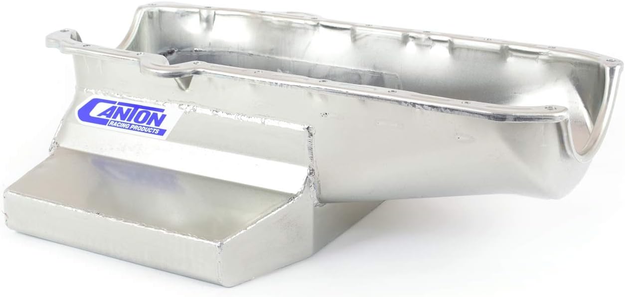 Canton Racing 11-120M Oil Pan (Small Block Chevy Circle Track Long Sump), 1 Pack
