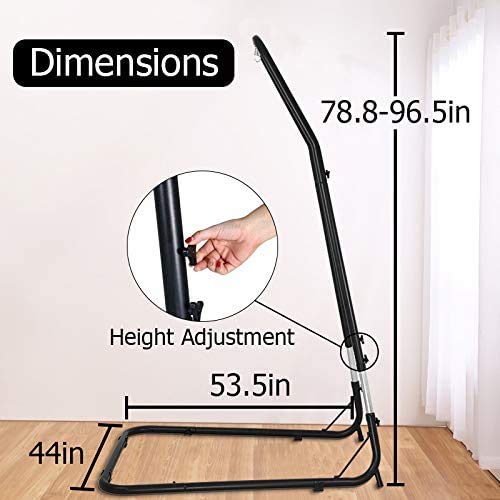 Hammock Chair Stand Portable Heavy Duty Solid Steel Stand Only Outdoor