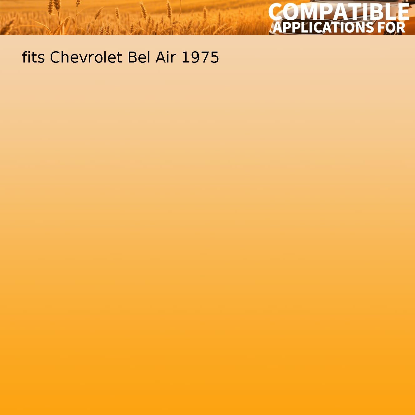 3 x Universal Joint Strap Kit Rear Shaft Rear Joint fits Chevrolet Bel Air 1975