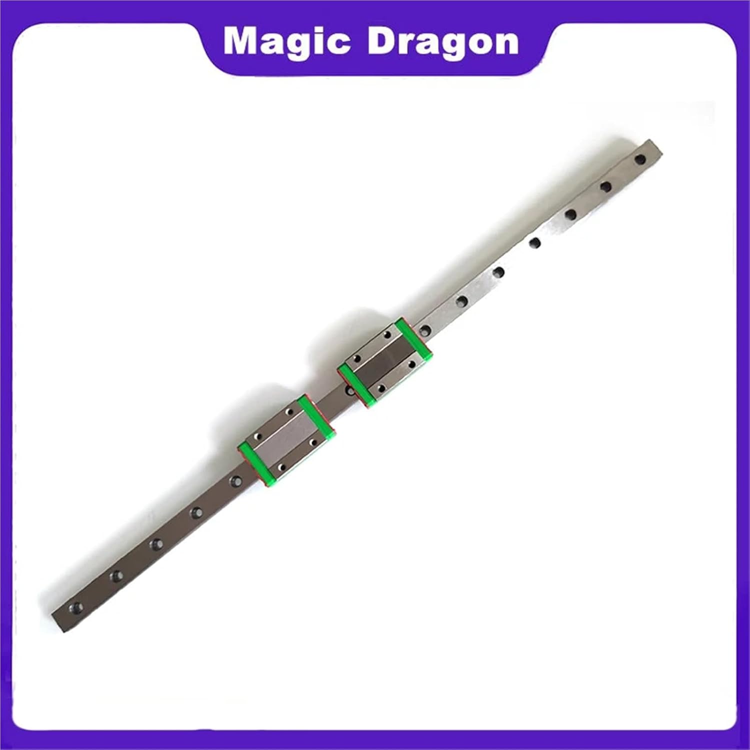 12mm Linear Guide MGN12 100 150 200 250 300 350 400 450 500 550 600 700 800 1000 Mm +MGN12H Block 1Pcs(800mm)