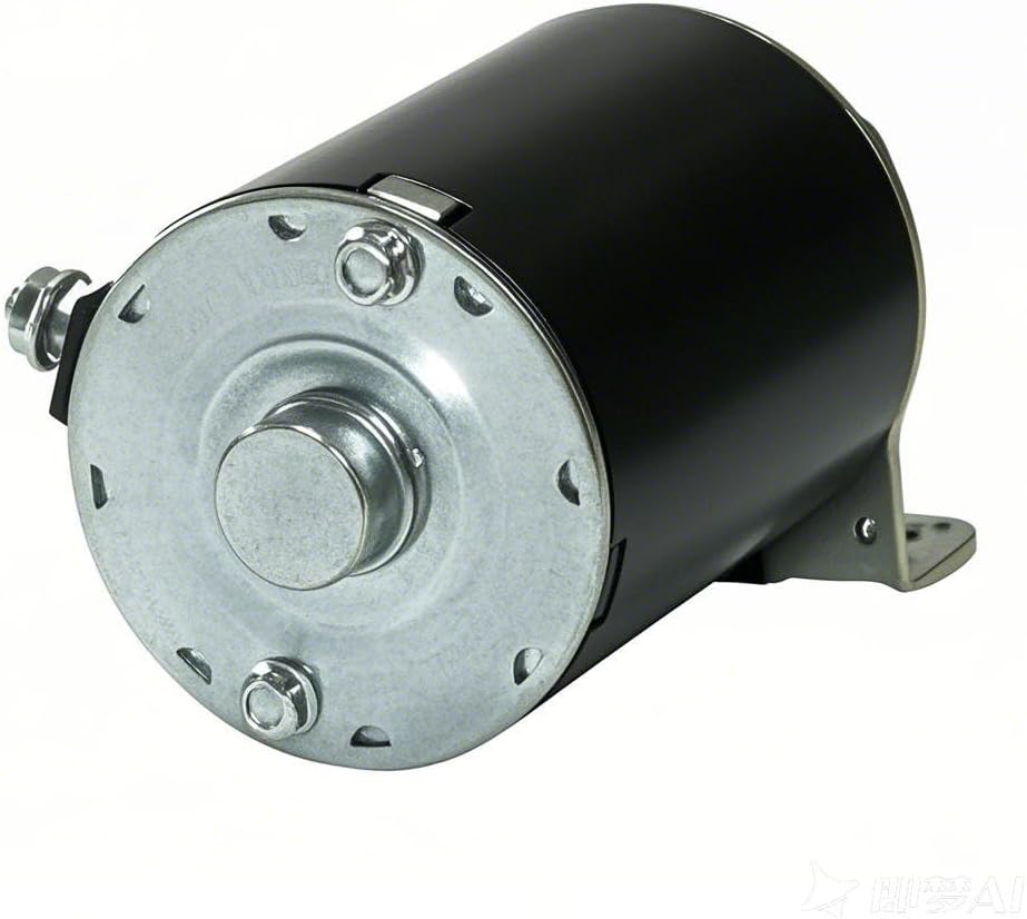 5742N Starter Motor 16 Teeth Compatible with L118 L120 Briggs & Stratton for Lawn Mower 7-22Hp41022003 497595 497594 391423 390838 392749 394805 491766 693054 SBS0001 AM122337 LG497595 (Steel Gear)