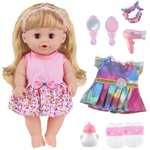 Muñeca bebé GAGAKU 12 pulgadas con accesorios miniatura 1
