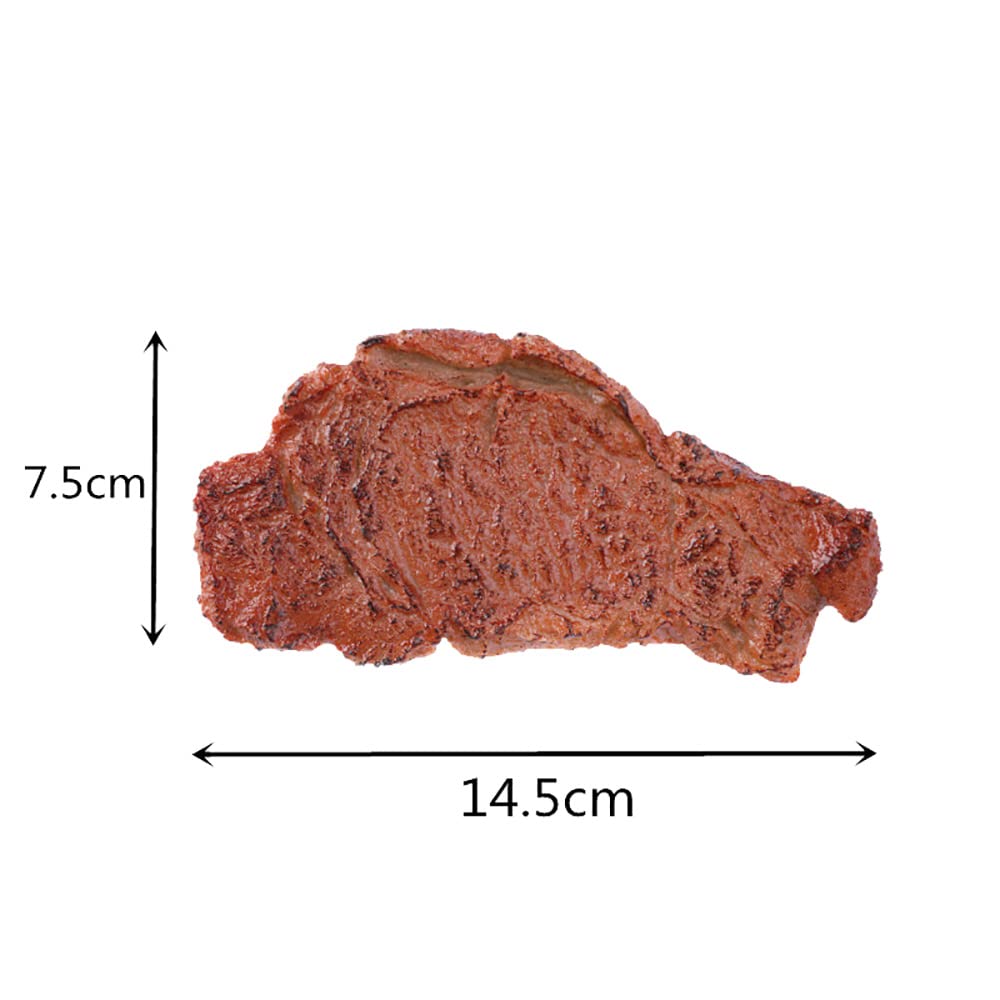 PsajfzZ Fake Steak Artificial Vegetable for Home Kitchen Shop Learning Food Model