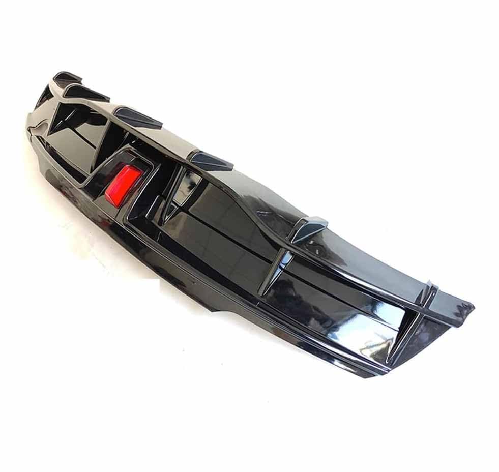 Tylny zderzak samochodowy Dyfuzor warga do Tesli Model Y 2021+, dolne tylne spojlery podwozie Anti Crash Protector Splitter ABS Akcesoria