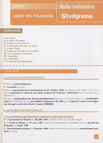 Télécharger Droit des étrangers PDF Ebook En Ligne