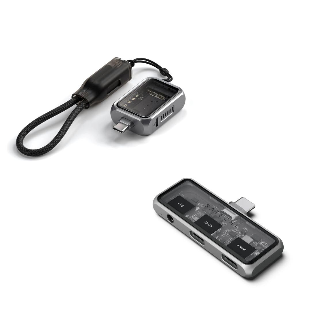 Amazon.com: Satechi M.2 NVMe Mini SSD Enclosure with 10Gbps