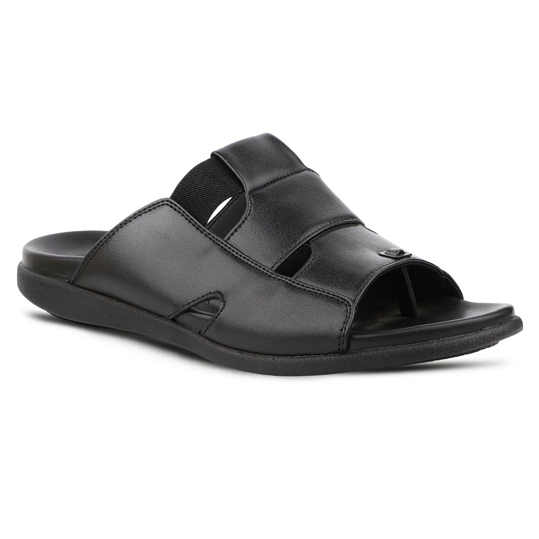 franky Men's Soft Bounce Technology Slide Sandals | Comfort & Cushioned Footbed Sandal-picture-41