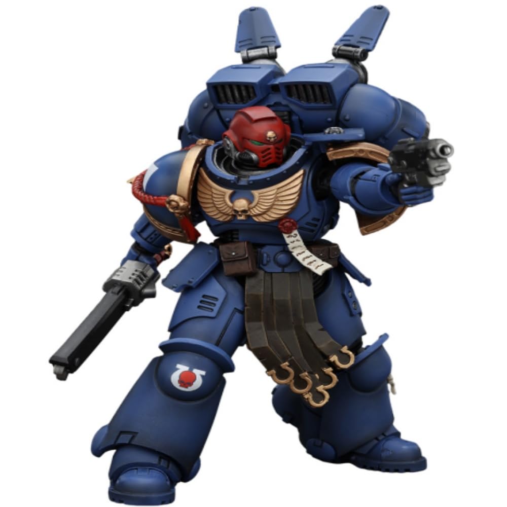 JOYTOY Warhammer 40k Space Mrine Ultramarines Sergeant Gadriel 5in 1/18 Scale Collectible Action Figure with Exquisite Design - Image 2