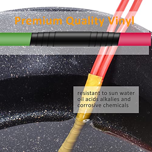 Image of Color Electrical Tape, 6 Pack Vinyl Electric Tape 3 /5 Inch by 66 Feet, 600V with 14℉ to 158℉, Waterproof, Flame Retardant, Rubber Based Adhesive - General Purpose Insulating Tape