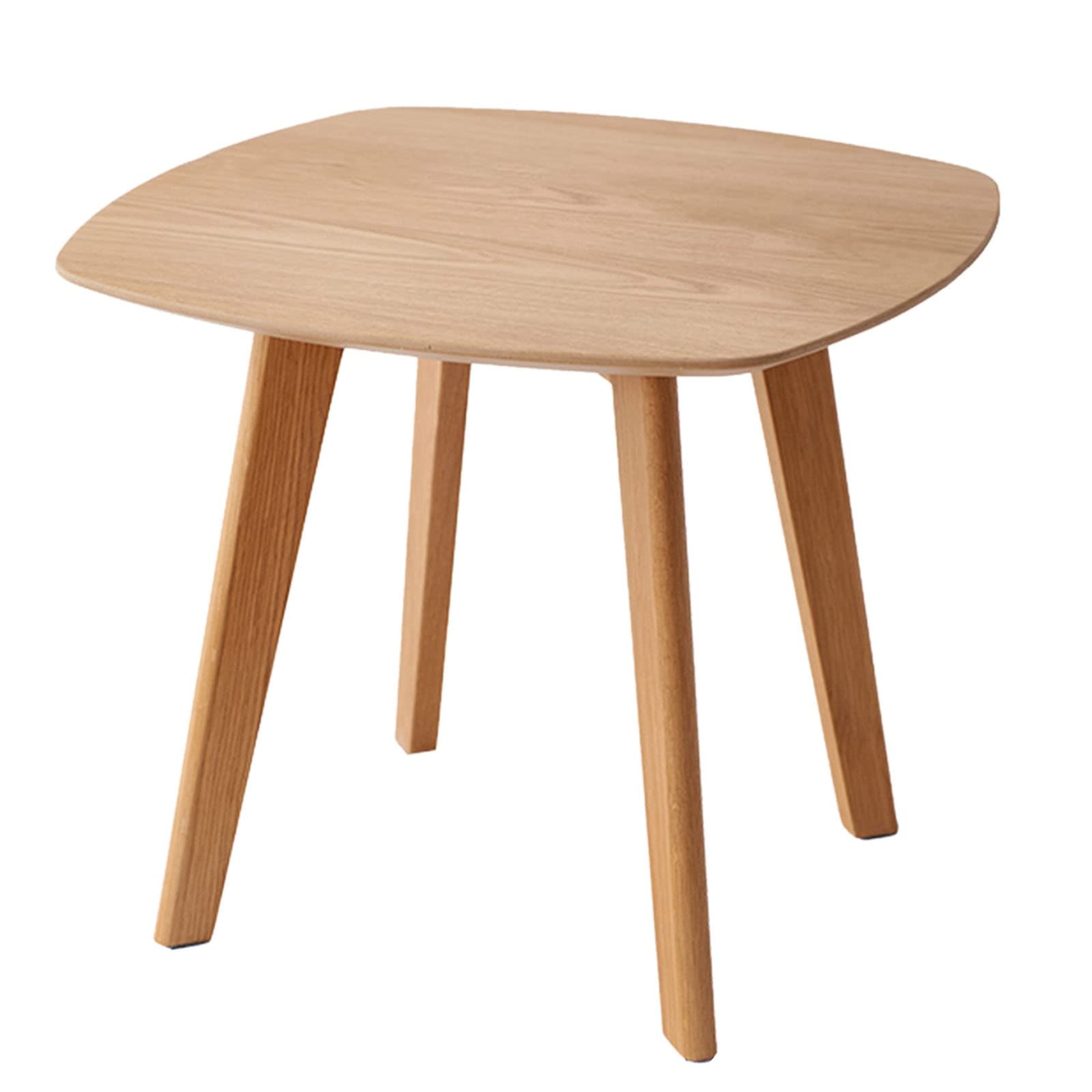 Table d'appoint de canapé ronde pour un café chaleureux au salon