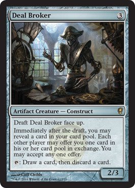 Magic: the Gathering - Deal Broker (61/65) - Conspiracy - Foil