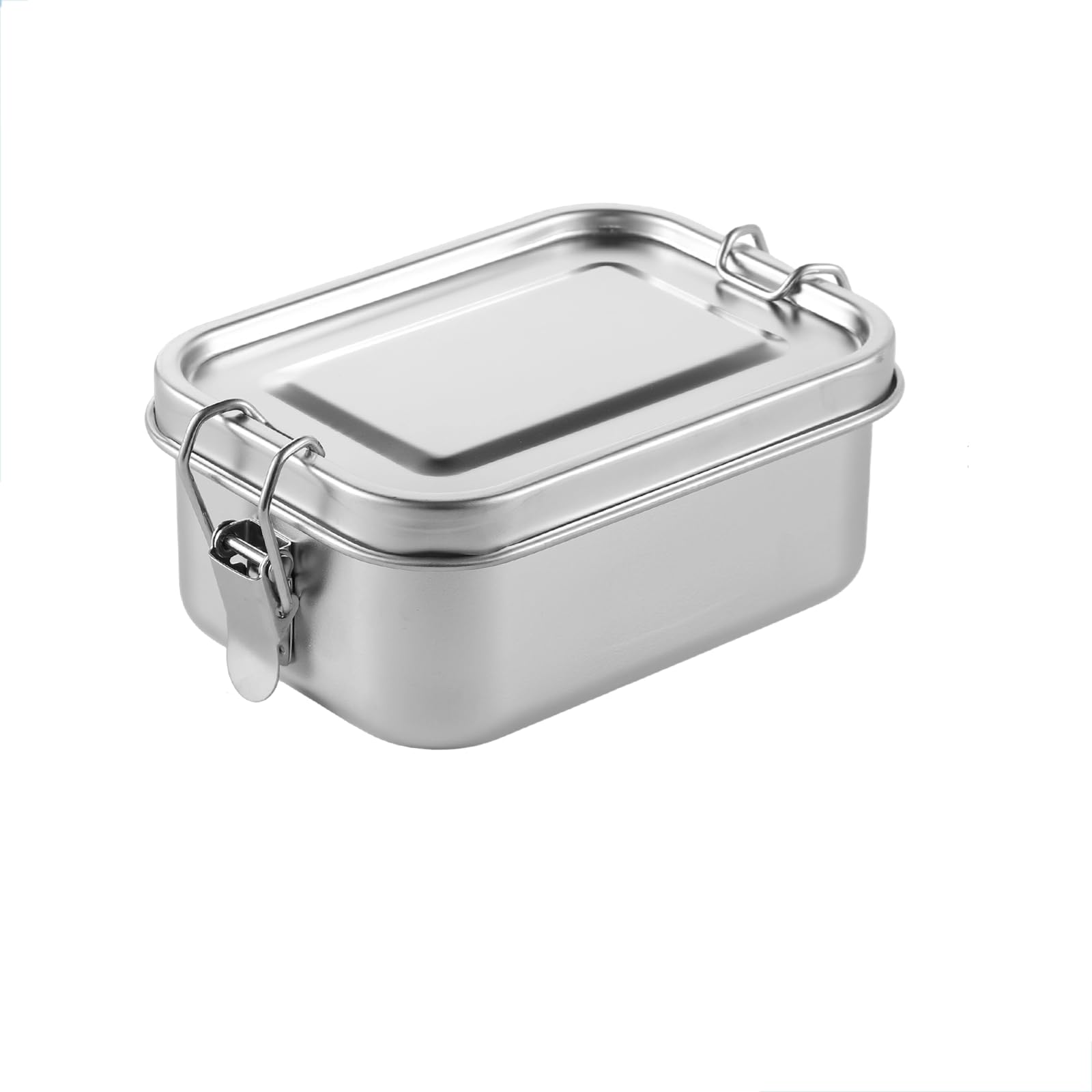 AOERFASI 1400 mlStainless steel lunch box with 2 removable compartment, food storage container, sturdy leak-proof lunch box, suitable for work, picnics