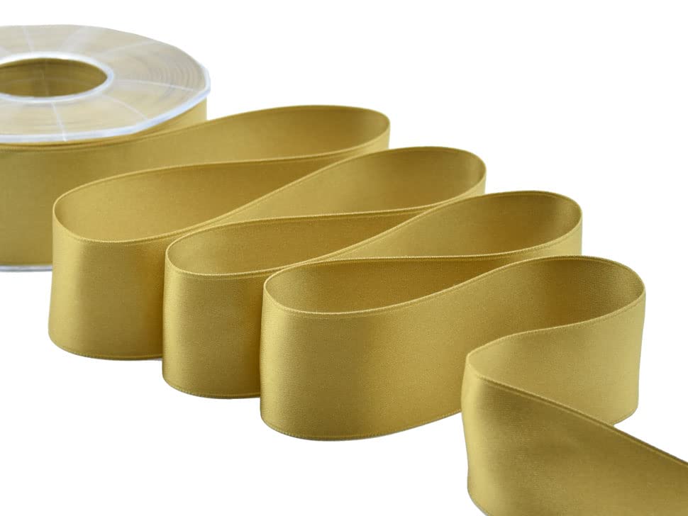 Nastro Doppio Raso Giallo Sole 10mm X 25m - Tessuto Italiano Per Regali E Decorazioni - Foto 11