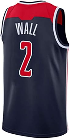 SHPP Maglia n. 2, John Wall Washington Wizards n. 2, Maglia Senza Maniche  in Maglia da Basket, Divise da Basket per Adulti e Bambini (Versione  Fan)-Black-XXL : Amazon.it: Sport e tempo libero