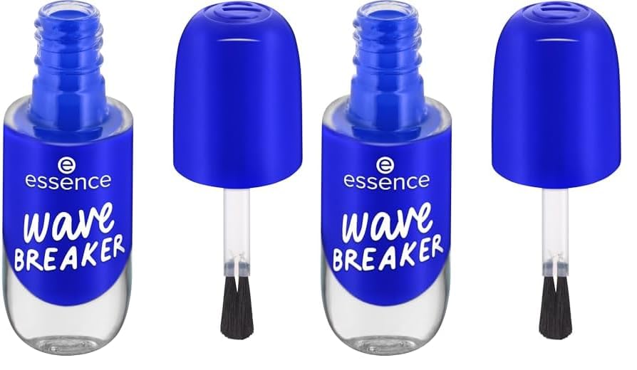 Essence Cosmetics Gel Nail Colour Esmalte De Uñas, De Larga Duración, Expresión Del Resultado, Secado Rápido, Brillante, Color Intenso, 8 ml (Paquete de 2)