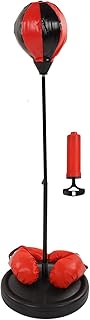 Saco de pancadas de boxe, saco de pancadas de boxe autônomo Saco de pancadas de boxe de brinquedo para esportes Saco de pancadas de boxe Conjunto de saco de pancadas de boxe