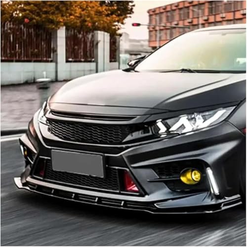 Calandre Civic 10 finition noir brillant calandre avant de qualité supérieure style maille
