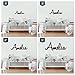 Personalized Custom Wooden Name Sign - BROOKLYN Font Baby Name Sign For Nursery and Wall Decor (12