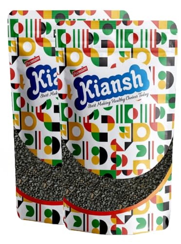 Image of Kiansh Seeds (Sabja /Basil Seeds, 500g)