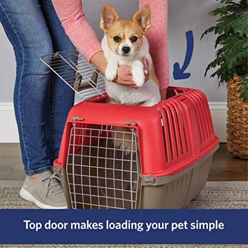 Midwest Homes For Pets 1424SPR-TD Spree Travel Pet Carrier, Dog Carrier Features Easy Assembly And Not The Tedious Nut & Bolt Assembly Of Competitors, Ideal For Small Dogs & Cats thumb #4