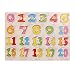 TOYMYTOY Puzzle en Bois Bebe Puzzle Encastrement Chiffres Numéros pour Enfants