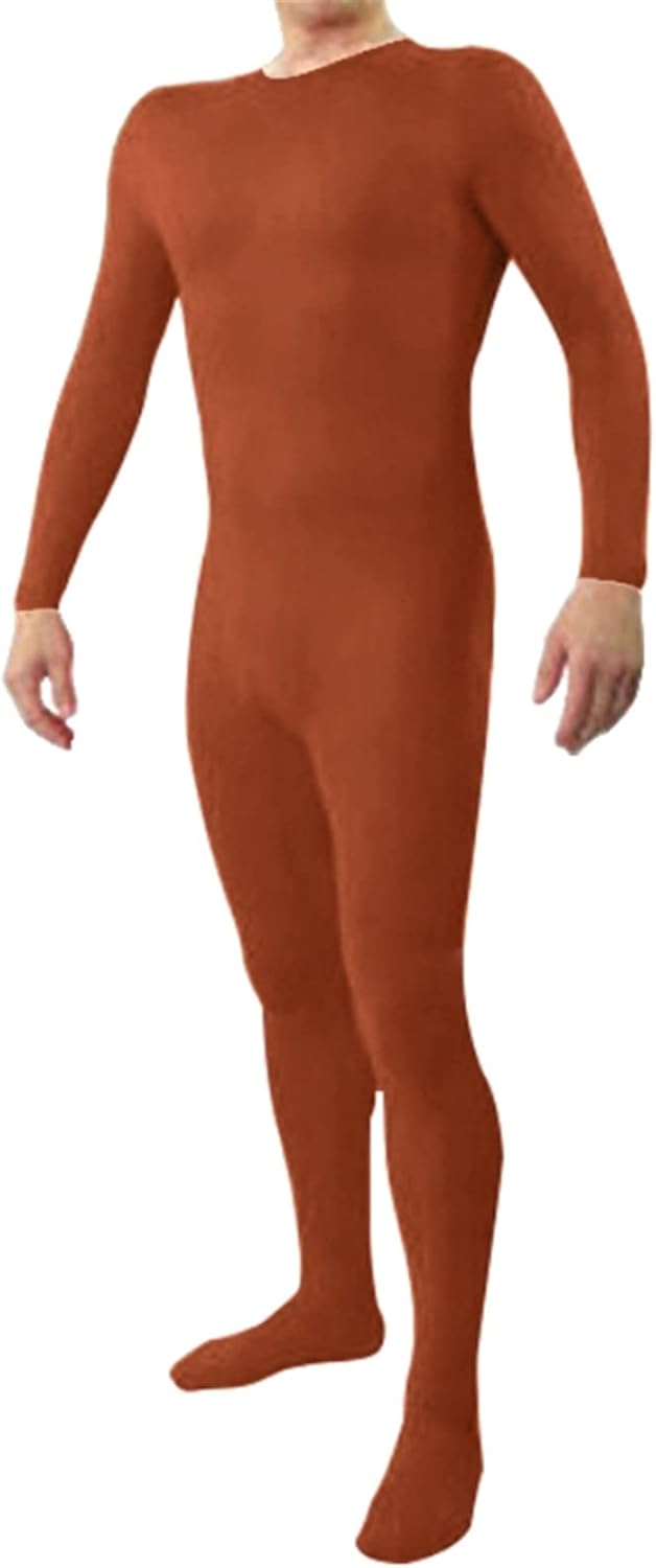GIBZ Unisex Bodysuit without Hood Adult One Piece Spandex Body Suit Halloween Costume
