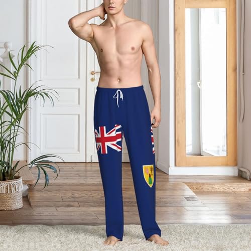 Pantalon de pyjama imprimé îles Turques et Caïques cadeau homme - 6
