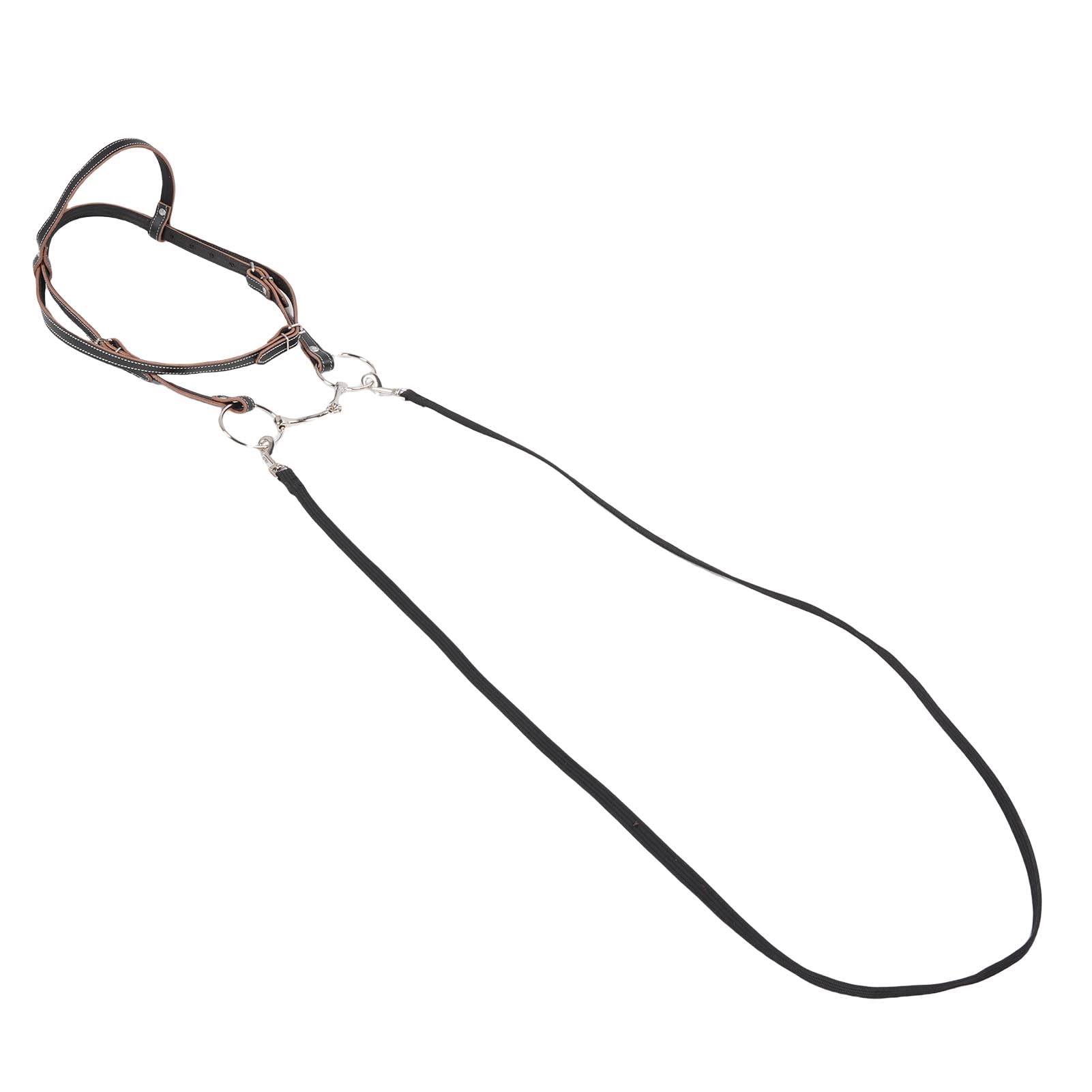 Bediffer Briglia da Cavallo in Pelle Premium con Redine Cuciture Squisite Facile Manutenzione per Gli Appassionati di Equitazione