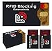 Produktbild RFID- / NFC-Schutz vor Datenklau Schutzhülle Kreditkarte - Blocking für Kreditkarten, EC-Karte, Bankkarte, Personalausweis, Reisepass | Schutzhülle | RFID Blocker 100% Schutz, 5 Schutzhüllen