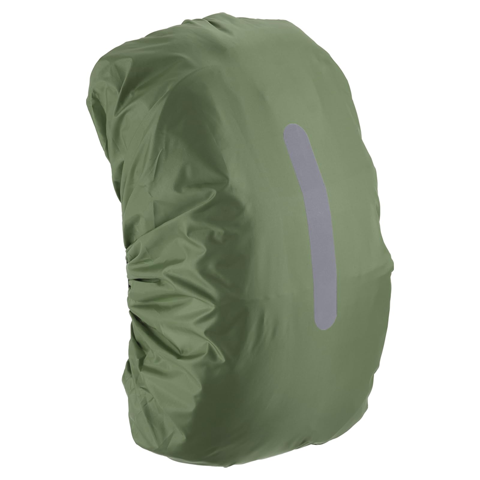 M METERXITY Backpack Rain Cover - Waterproof Lightweight Cover with Vertical Reflective Strap, Apply to Cycling/Mountain Climbing (75-85L, XXL, Olive)