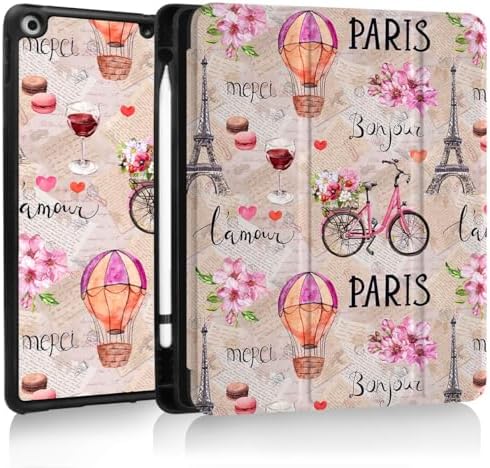 Aazon.co: Trizoanic Case For IPad 9th/8th/7th Generation,iPad 10.2 Inch Case Clear Back IPad - View #2