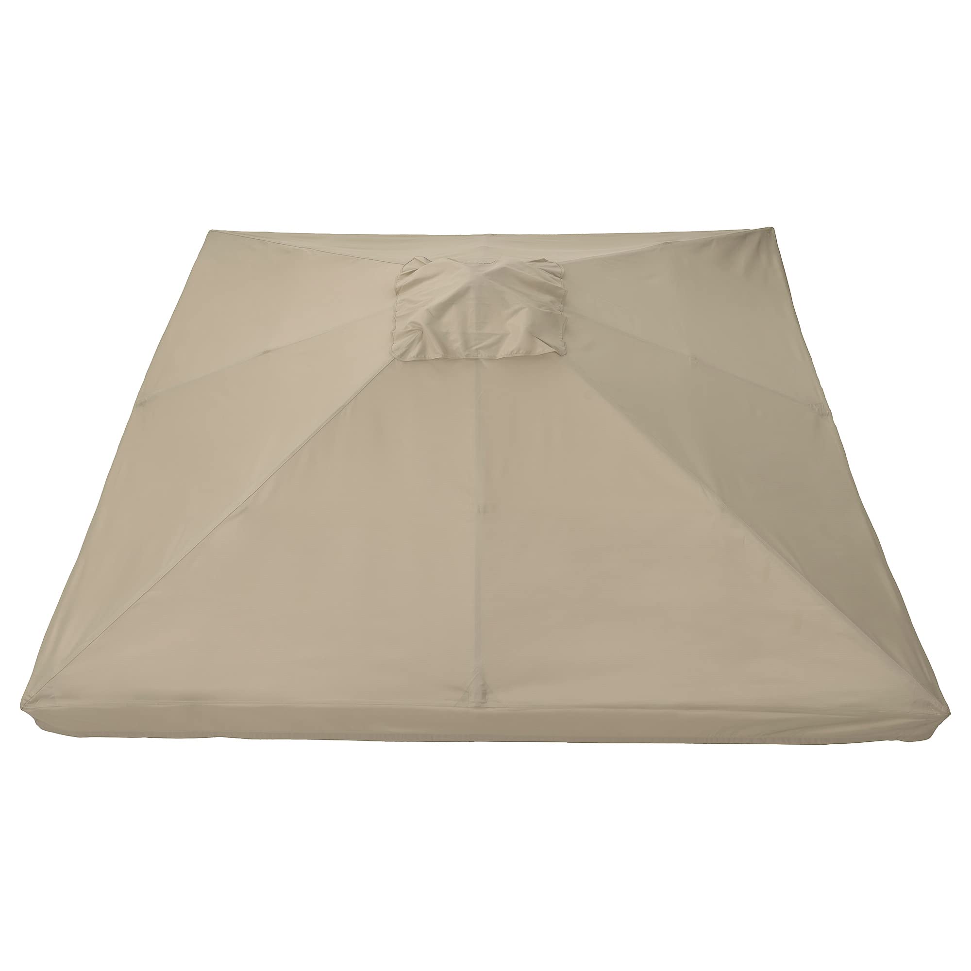 HIMMELSÖ Auvent pour tonnelle, 300 x 300 cm, gris-beige