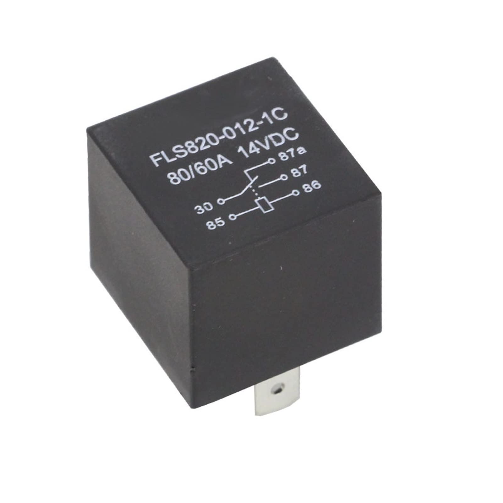 MESKEL Relé de automóvil DC 12V 80A 5 Pin JD1914 Relé de bocina de Aire Acondicionado Controlador de iluminación automotriz