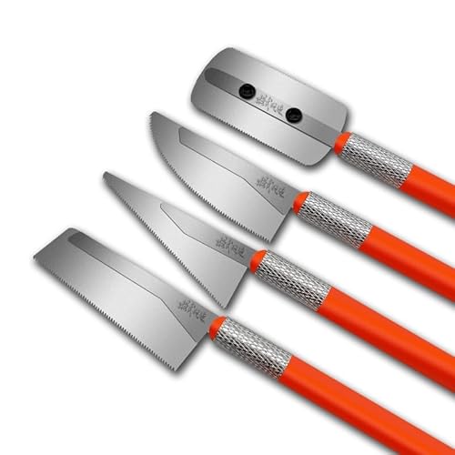 2 handles and 4 blades Irregular Shape Handsaws Mini Hand Saws For Scale Military Model Modification Hobby Modeling Tool