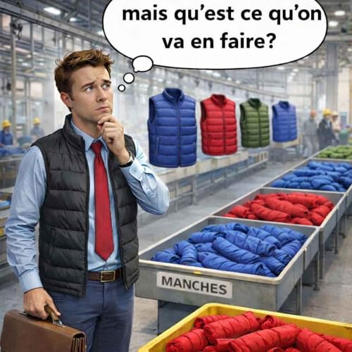 Ou vont les manches des doudounes sans manches ?