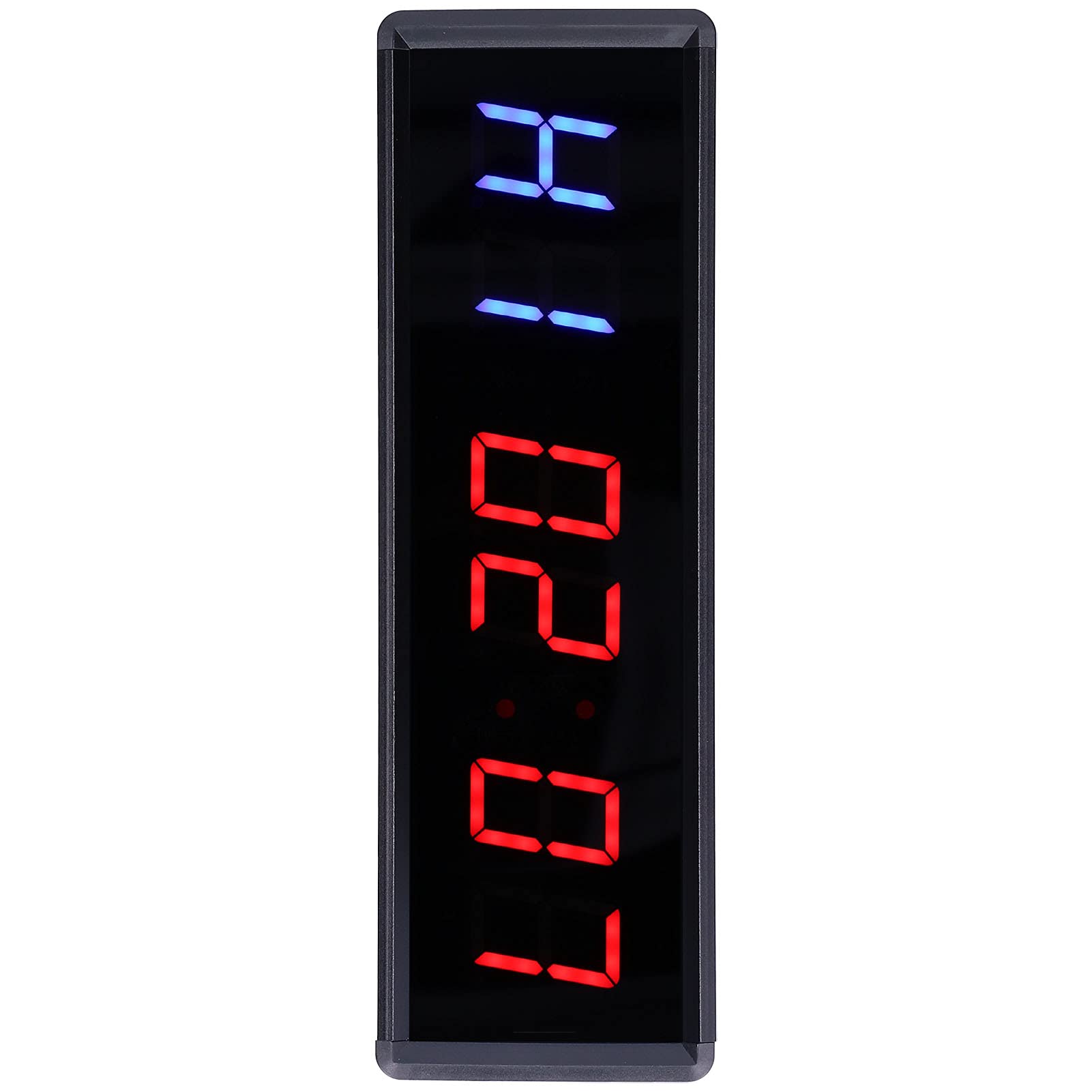 Gym Timer, LED Interval Timer LED Timer Interval Wall Timers with Remote for Home Gym Fitness