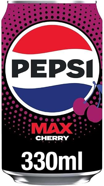 Pepsi Max Cherry No Sugar Cola Cans 24 x 330ml - 3