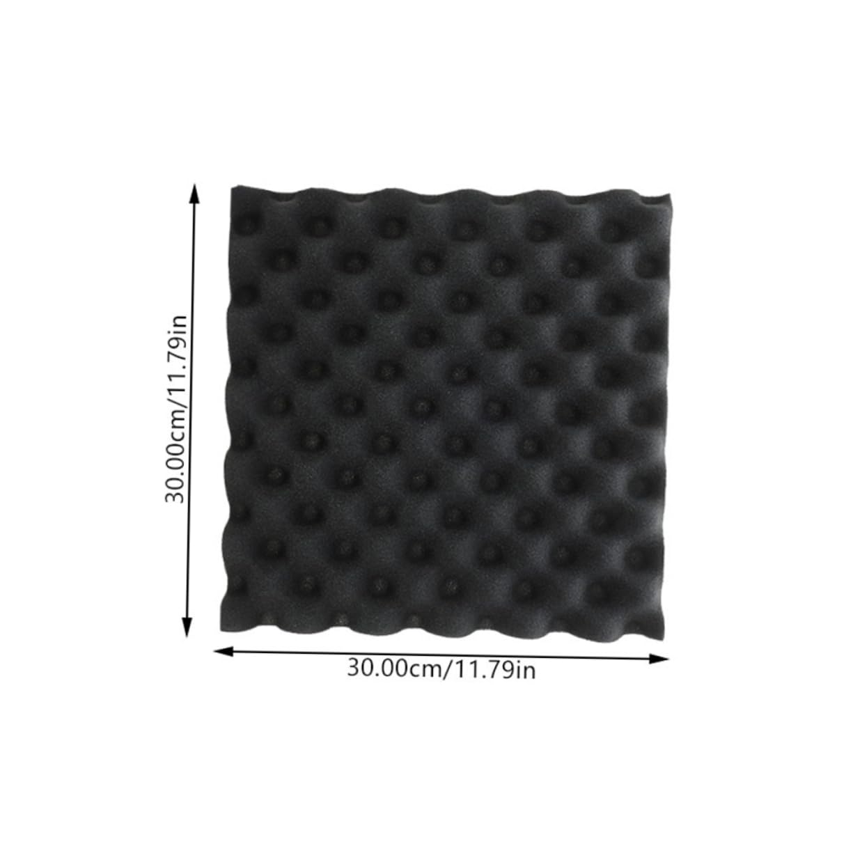 Paneles Acústicos Autoadhesivos 8 Piezas Negro para Pared