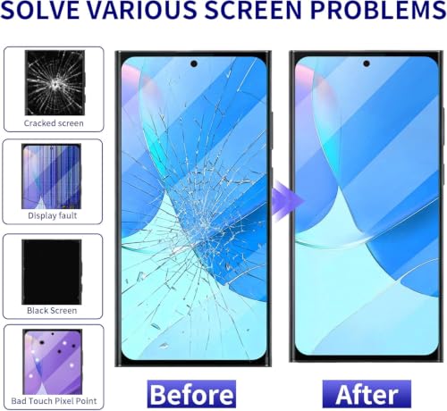 KAMOVENITE OLED for Samsung Galaxy Note20 Ultra Screen Replacement with Frame (Note20 Ultra-Black) by KAMOVENITE - Used condition - Image 5