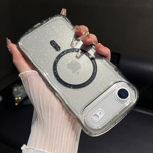 ZTOFERA for iPhone Air P[X,MagSafe Ή,NA LL J[[ EF[u t[ p ̎qp jp,iPhone Air pX}zP[X,ubN