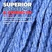 Onesimus 18 oz Heavy Duty Mop Head Replacement, 5 Inch Headband for Quick Change Handle, Blue Loop-End Cotton Blend String Wet Dry Floor Mop Refill Commercial Cleaning Supplies, 3 Pack Medium