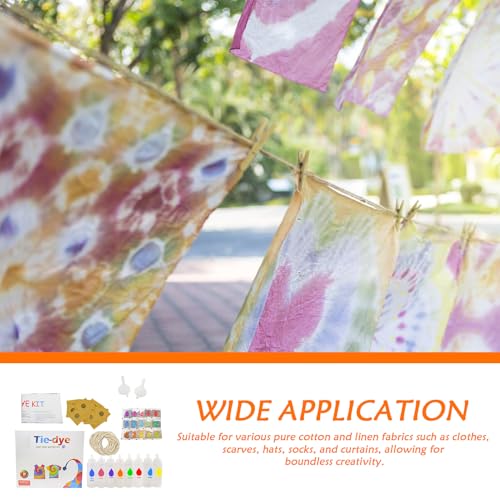 Ensemble peinture tie-dye complet pour écoles et familles