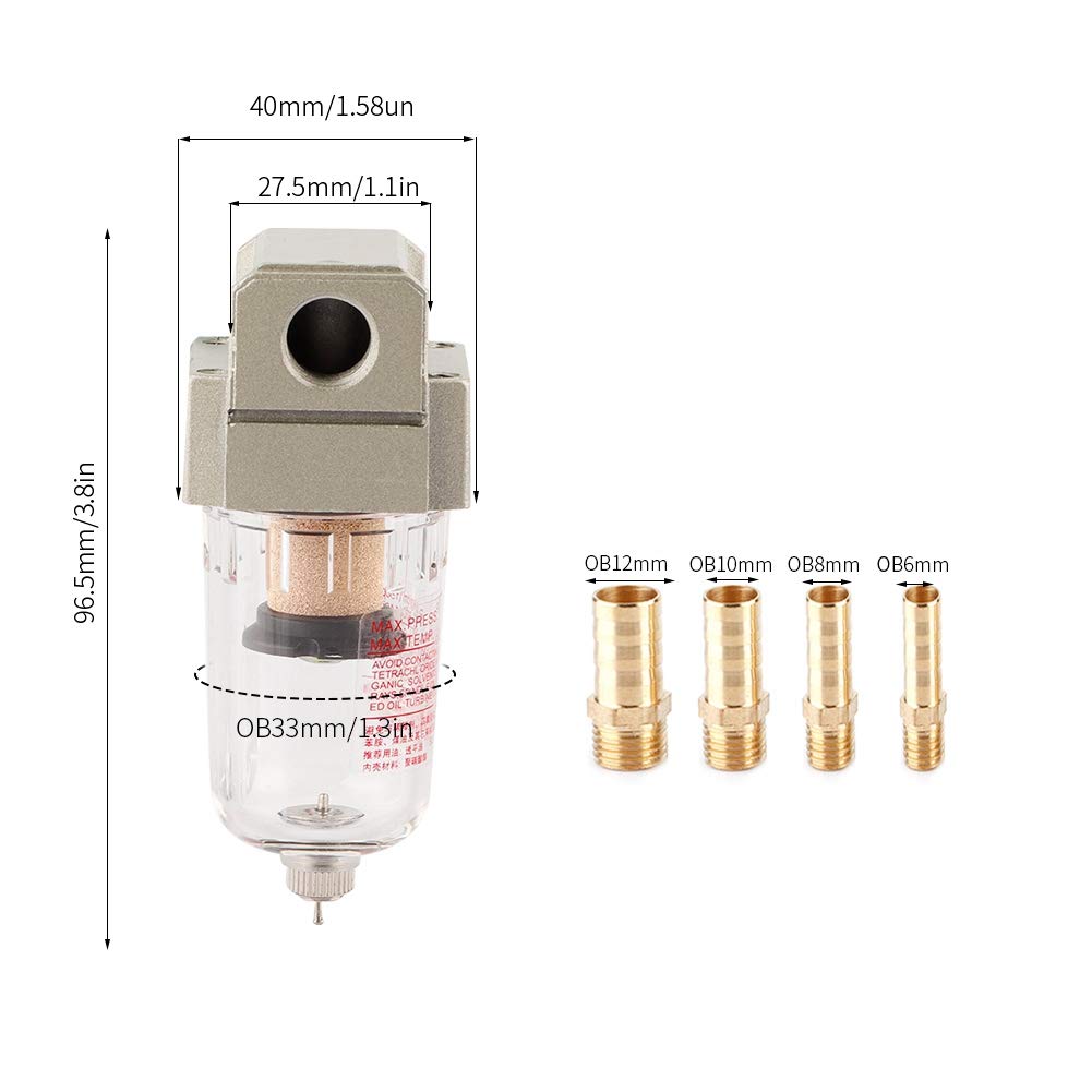 Oil Catch Can Filtr, Auto Universal Motor Separator Oil Catch Reservoir Can Oil Filtr Baffle