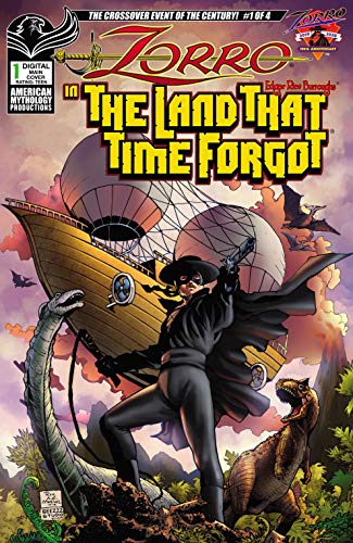 Zorro in the Land That Time Forgot #1 by [Mike Wolfer, Roy Allan Martinez]