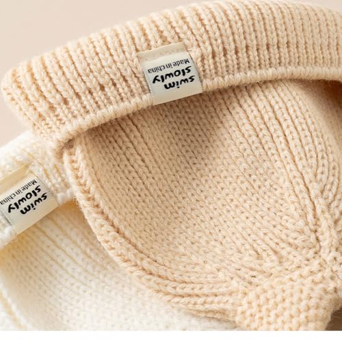 Baby Beanie Hats for Infants Toddlers & Kids - Ultra Soft Stretchy Knit Winter Hats, Warm Unisex Skull Cap for Newborn Baby Boy Girl - Image 6