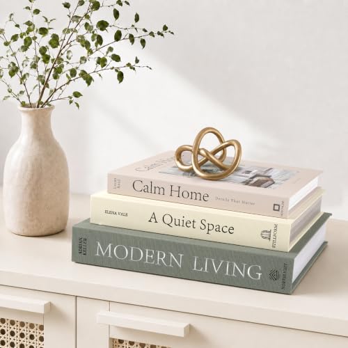 Sage Green Decorative Fake Books