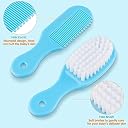 Portable Manicure Grooming Kit for New Born Baby|10 in 1 Healthcare Accessories Set to Keep Infants & Toddlers Clean|Perfect Nursery Gift with Nail, Hair, Ear Grooming Tools for Kids (Blue Color) gallery image