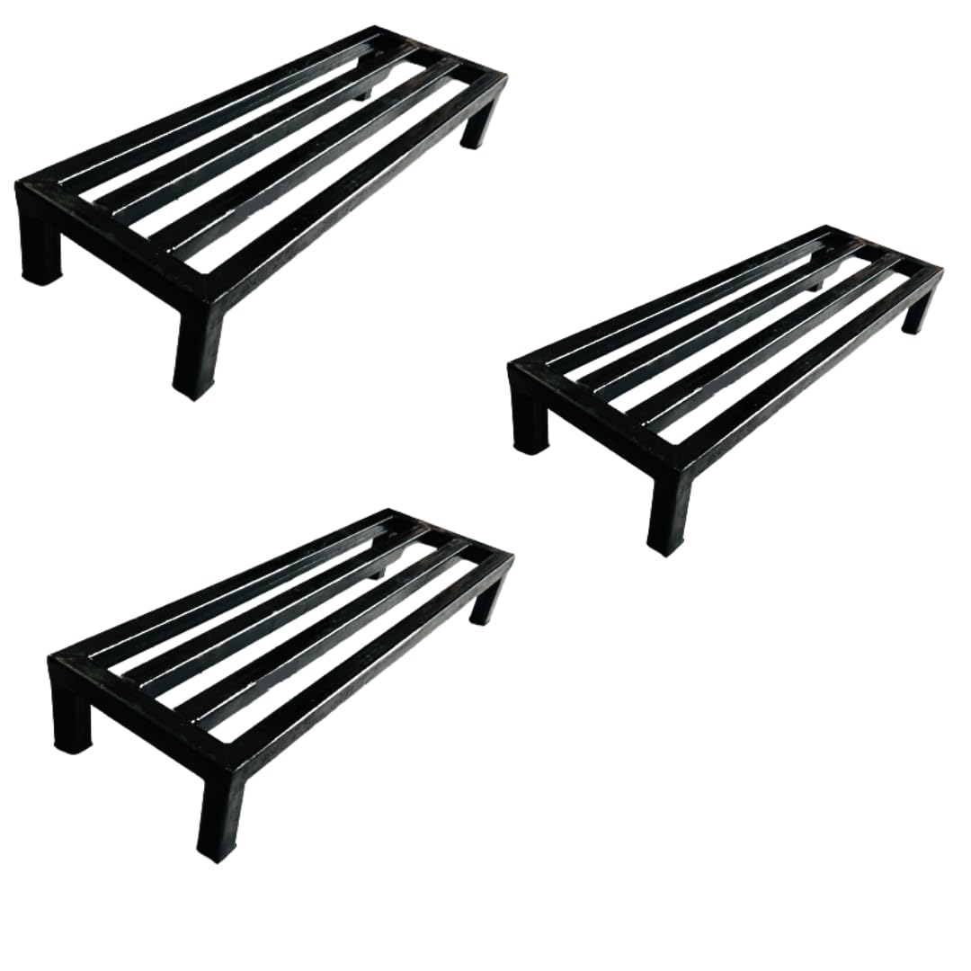 METAL HOUSE Plant Stand for Planter Pot Stand for Outdoor/Indoor Plants for Home/Garden Flower Pot Stand for Living Room (Pack of 3) (B0DBDL4L2W) Amazon Price History, Amazon Price Tracker